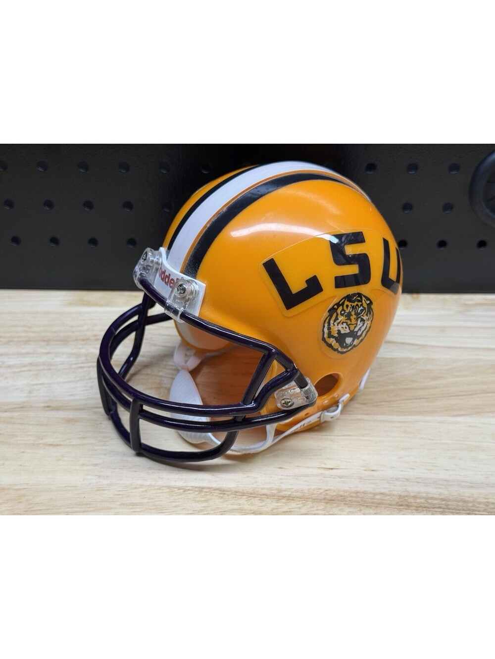 LSU Tigers Riddell Speed Mini Football Helmet 3 5/8 NCAA